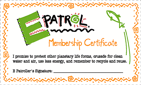 Epatrol Membership Certificate